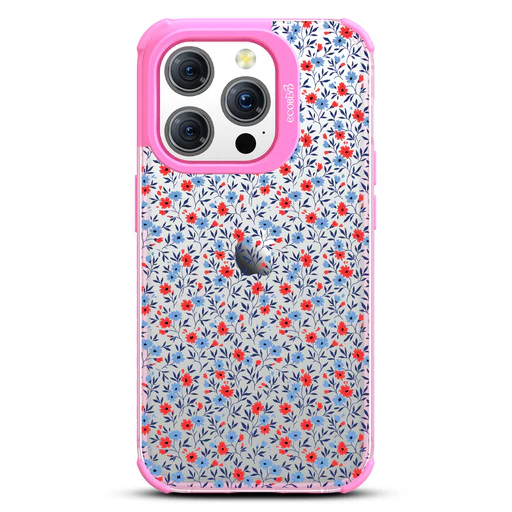 Home Grown - Laguna Collection Case For Apple Iphone 15 Pro - Wildflower Pink