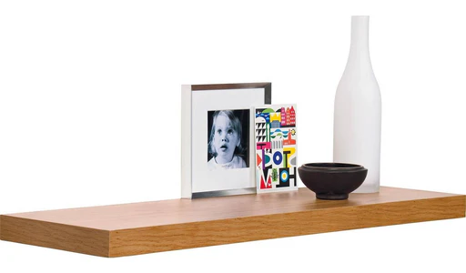Habitat Jak 80cm Floating Shelf - Oak Effect