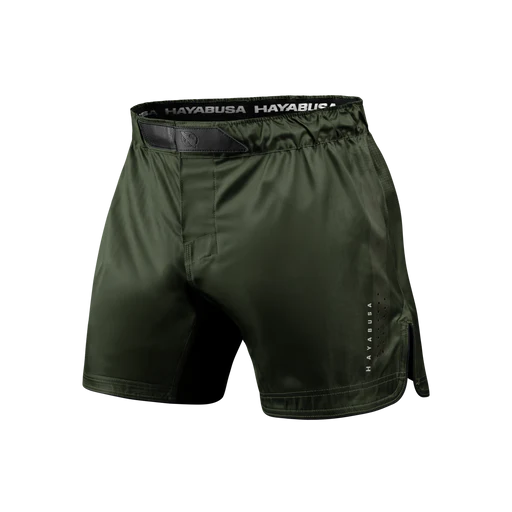 Hayabusa Men’s Core Mid-thigh Fight Shorts - Green