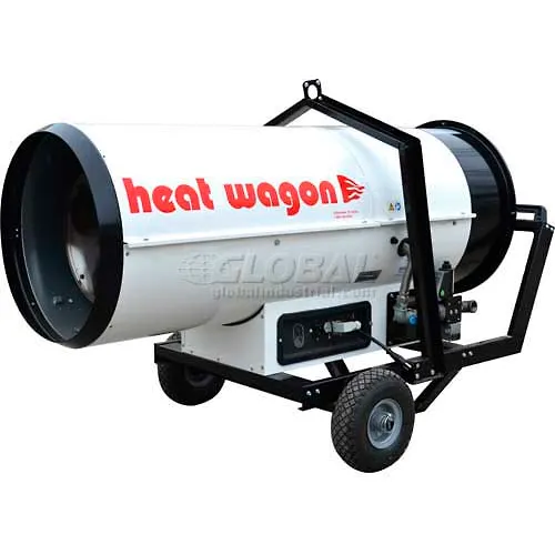Heat Wagon Ductable Dual Fuel Heater, 120v, 400000 Btu