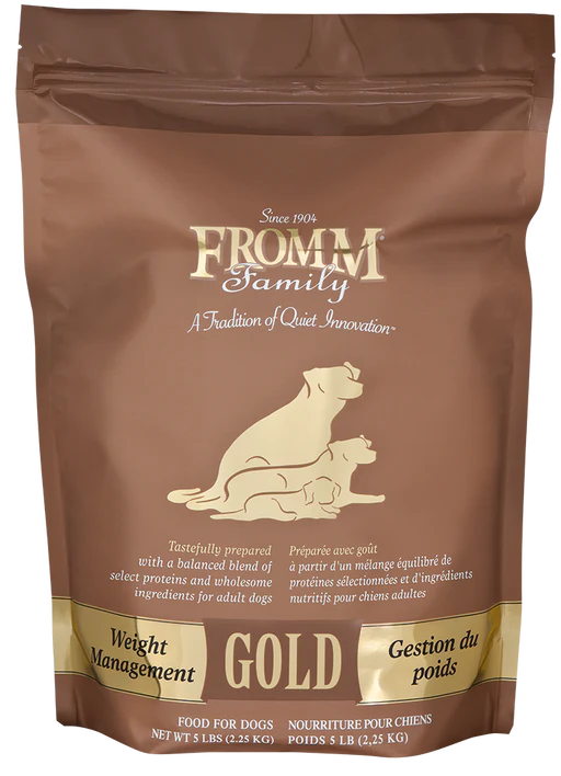 Weight Management Gold Dry Dog Food From Fromm - 15#