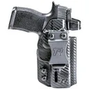 Rounded Gear Rgdruidglk4348cfambi Druid Iwb/owb Black Carbon Fiber Kydex Fits Glock 43/48 Ambidextrous