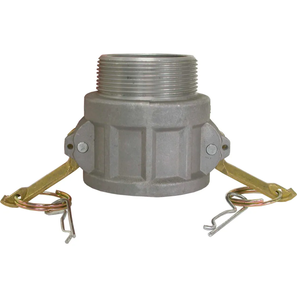 2" Aluminum Camlock Fitting - Female Coupler X Mpt Thread