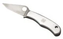 Spyderco C133p Bug 1.27 In Folding Drop Point Plain 3cr13mov Ss Blade Engraved Spyderco Bug Stainless Steel Handle, Knife
