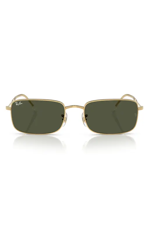 59mm Rectangle Sunglasses