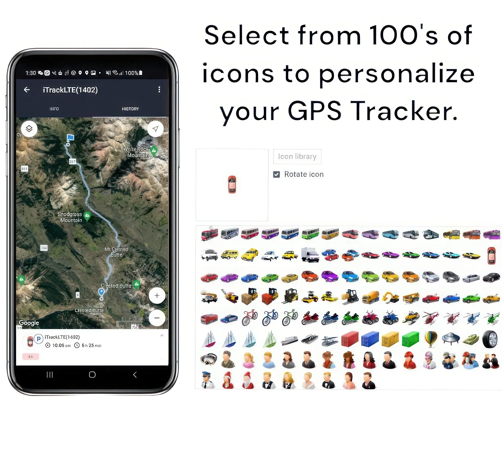 Electroflip Sim Card For Gps-405a With Nationwide Tracking Included & Sms Monitoring