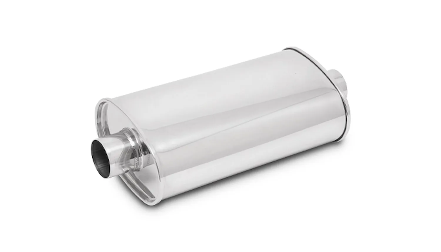 Vibrant Performance Streetpower Oval Muffler 4" Inlet/outlet (center-center) 1137