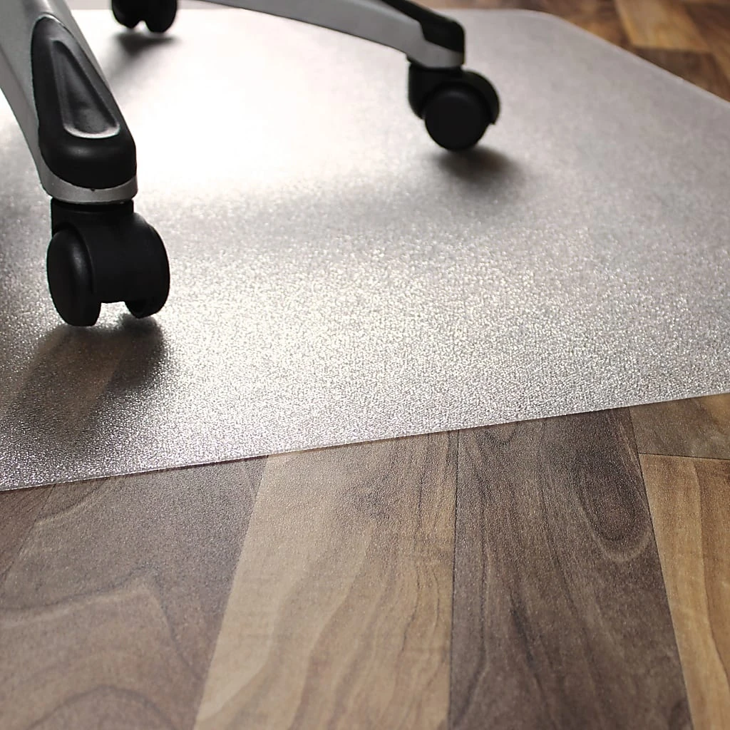 Ecotex Bioplus Polycarbonate Chair Mat For Hard Floors - 35" X 47", Clear