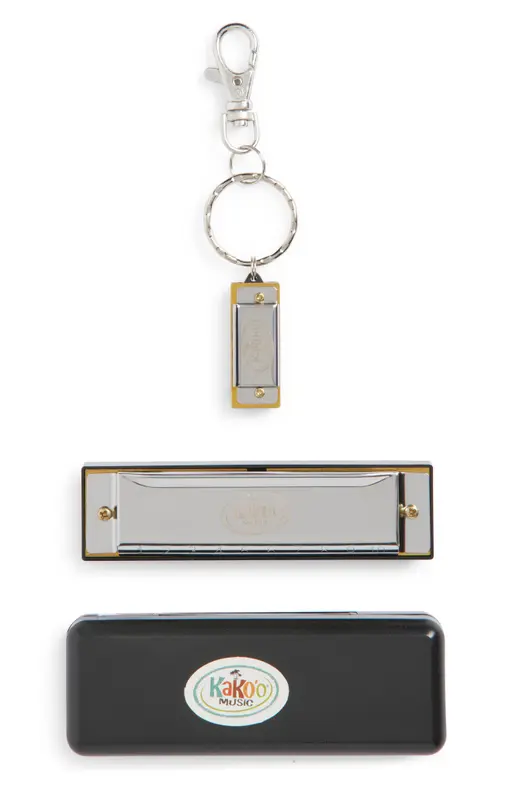 Harmonica Mini Harmonica Keychain Set