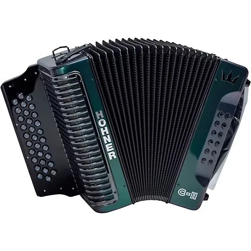 Hohner Corona C-ii Fbbeb Accordion Red To Gold