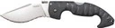 Cold Steel Cs21ss Spartan 4.50 Fold Clip Point Serrated Satin Griv-ex Blade/6 Black Contoured Griv-ex Handle Includes Belt Clip Knife