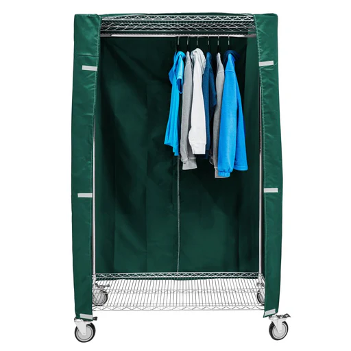 24"d 400 Denier Nylon Cart Covers - Forest Green