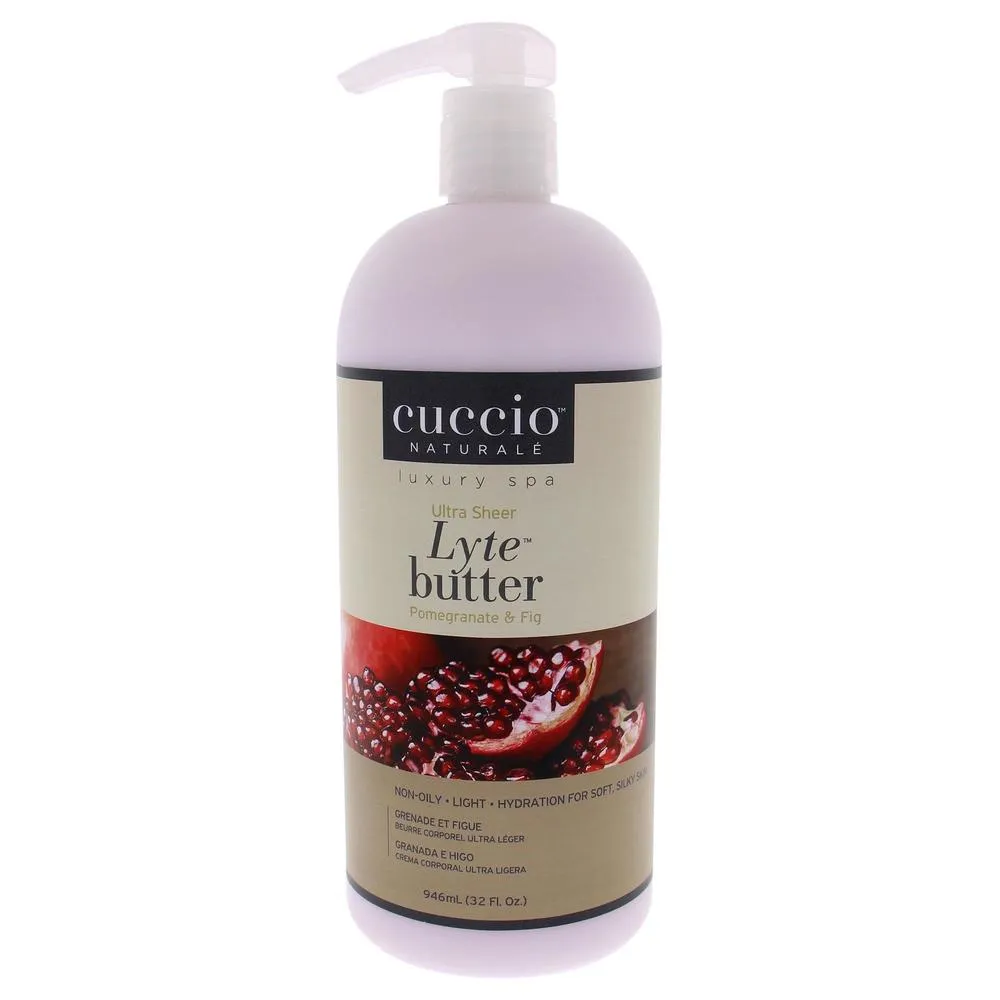 Cuccio Naturale Lyte Ultra-sheer Body Butter Pomegranate And Fig