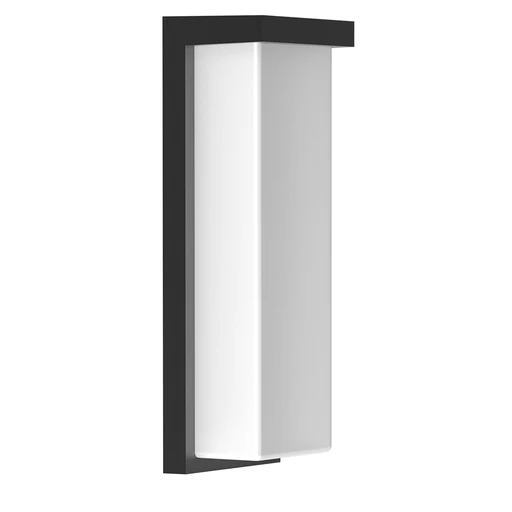 Altus | Led Wall Sconce | 22 Watt | 2640 Lumens | Adj Cct 3000k/4000k/5000k | Built In Photocell On/off Switch | 120-277v | Black Housing | Ip66 | Etl & Es Listed - Level 3/tier 2