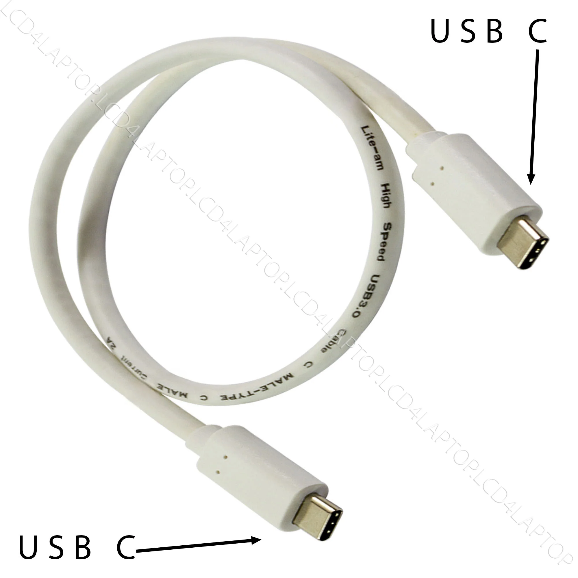 For Poco X6 Pro 5g Usb-c Charging Cable Fast Charge Type-c Lead - Type C To Type C White/1m