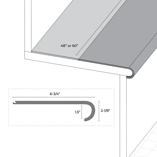 Signature Truplank Round Nosing - Brenwick/60"