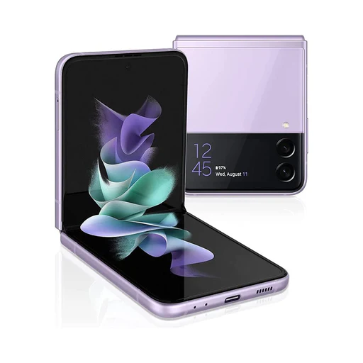 Refurbished Samsung Galaxy Z Flip3 - Lavender (t-mobile) - Good/128 Gb/new