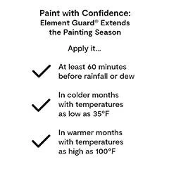 Element Guard Exterior Paint Soft Gloss Gallon Spiced Rum Cc-272