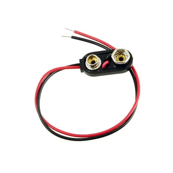 Allparts 9-volt Battery Terminals Rigid Plastic