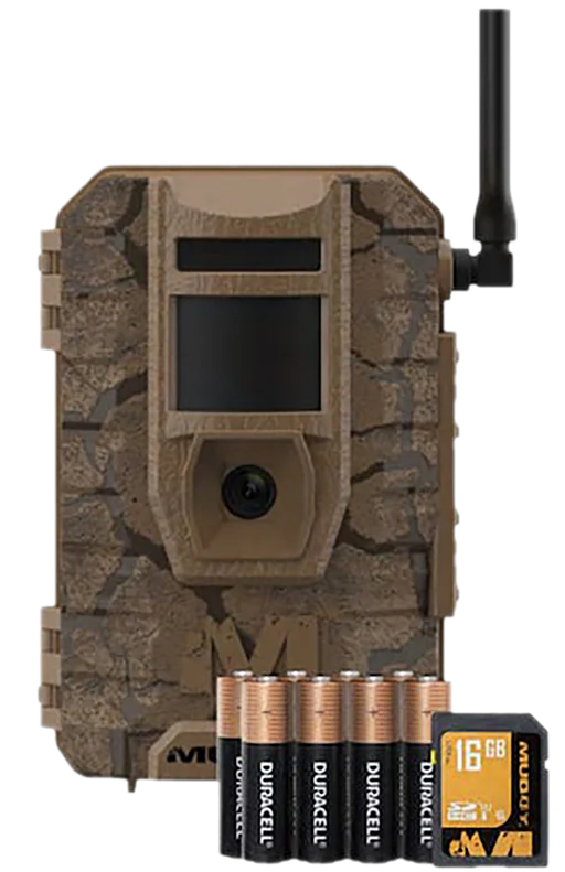 Muddy Mitigator Cellular Trail Camera, 24-megapixel, 80-ft Detection & Flash Range, On-demand Control