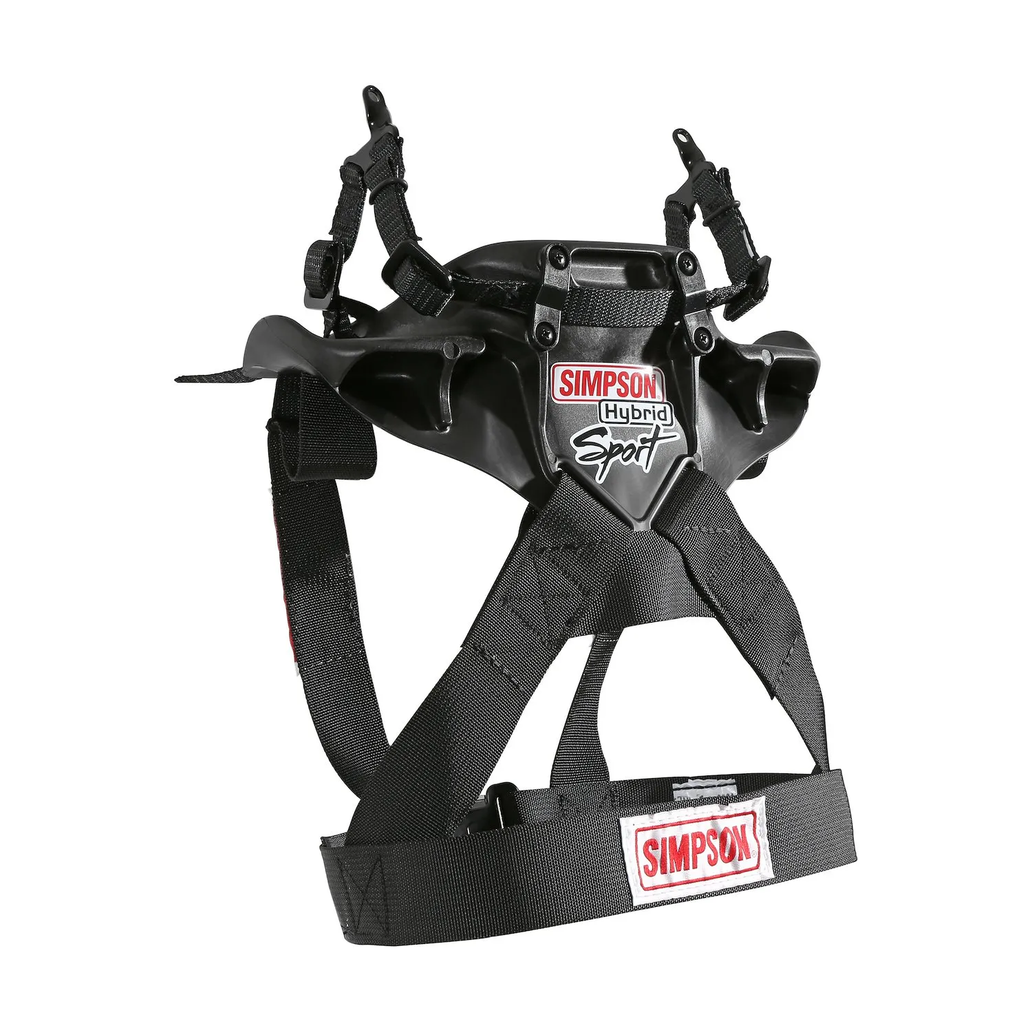 Simpson Racing Hssml11sasm61 Hybrid Sport M61 Quick Release W/ Dual End Tethers - Small