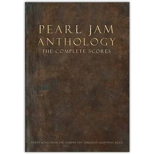 Hal Leonard Pearl Jam Anthology-the Complete Scores Deluxe Box Set
