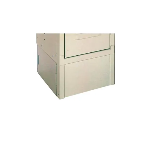 Lyon Locker Foot Anchoring Kit For Locker Legs Nf5870 - Galvanized, Price For Pack Of 10