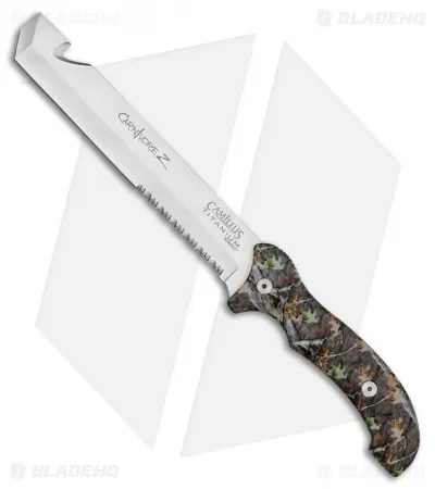 Camillus Carnivore Z Machete Green Camo (8" Satin) 19114