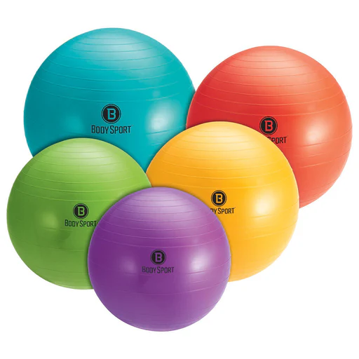 Bodysport Fitness Balls With Pump Variety Pack