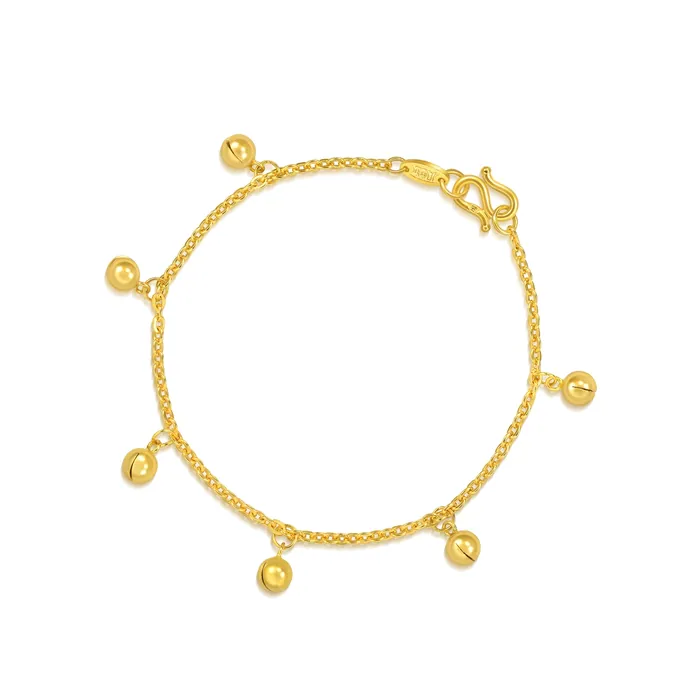 Essence - 999.9 Gold Bracelet | 09235b(17 Cm/~0.188 Tael)