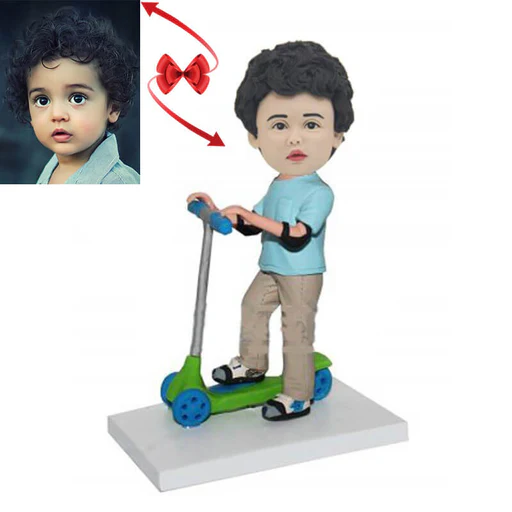 Scooter Children Custom Bobbleheads - 22cm(about 9in) Only $19.9 More/bobble Head (only $9.9 More)