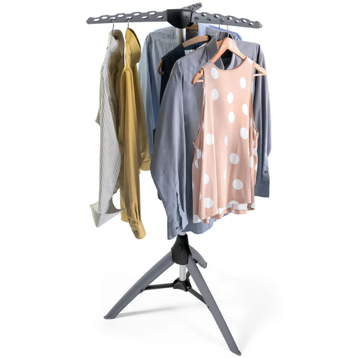 Tatkraft Pine - Sturdy Foldable Clothes Airer, Clothes Hanger Stand, Drying Rack, Max Capacity 30 Kg
