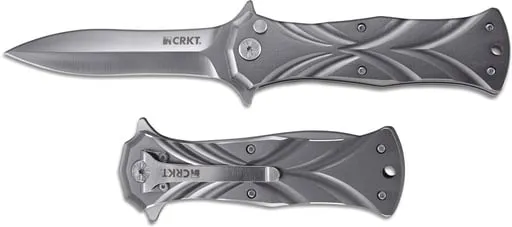 Crkt Tighe Dye 3.89" Satin Spear Point Folding Knife