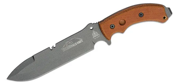 Tops Knives Tahoma Fixed Blade Knife 7.31" Double Edged