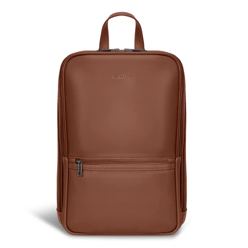 Onyx / Leather Classic Backpack - Brown