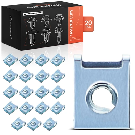 20 Pcs Metal Silver A-premium Aprcf3186