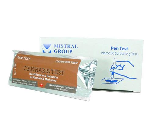 Mistral 1050 Cannabis Drug Detection Pen Test (box Of 10 Tests)