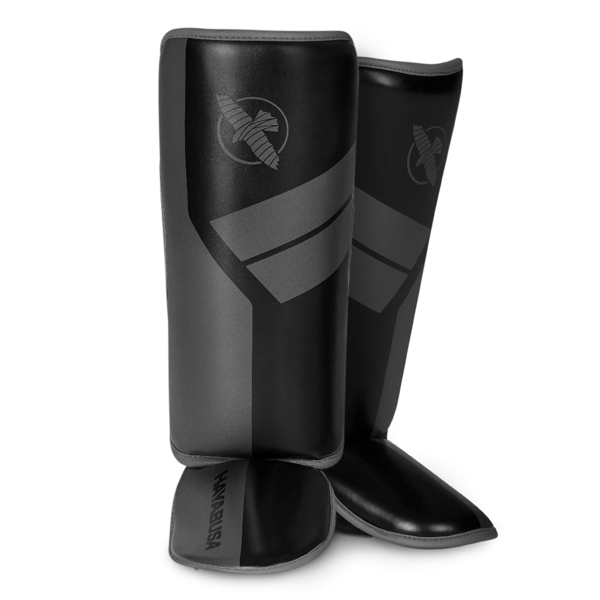 Hayabusa S4 Youth Shin Guards - Black