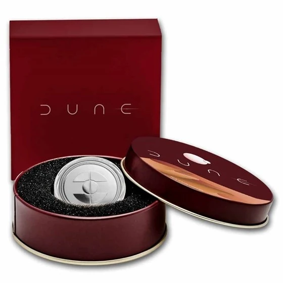 Dune 2 House Fremen 1 Oz Silver W/gift Box Tin