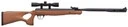 Valiant Air Rifle Nitrogen Piston Elite 22 Black Black Receiver Hardwood Fixed Thumbhole Stock Scope Centerpoint 4x32mm