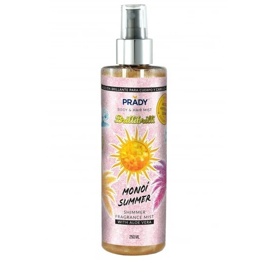 Body & Hair Shimmer Mist 250ml - Prady - Monoi