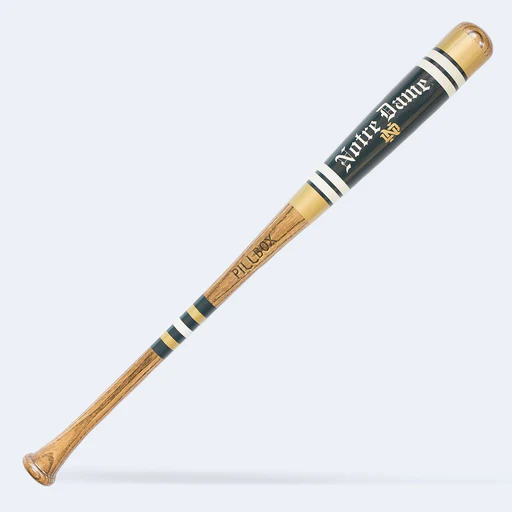 Notre Dame - "notre Dame Olde Nd" Wood Baseball Bat - In Stock