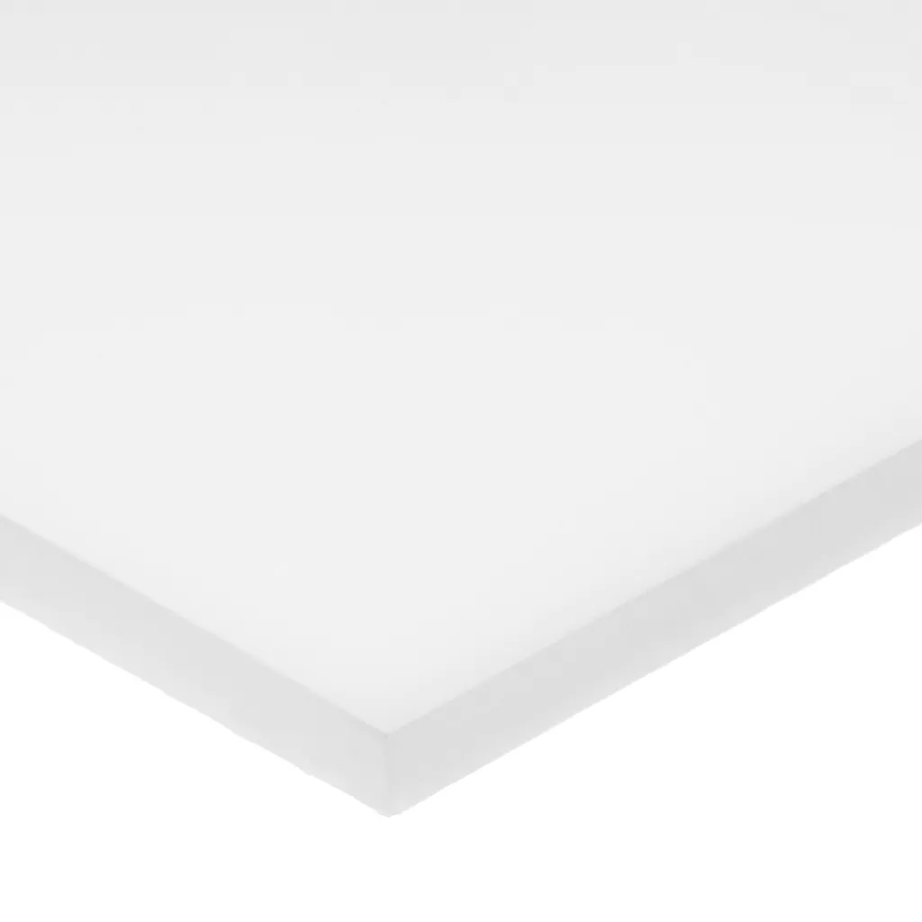 Usa Sealing Uhmw Polyethylene Bar 60"l X 2"w X 1/2" Thick, White