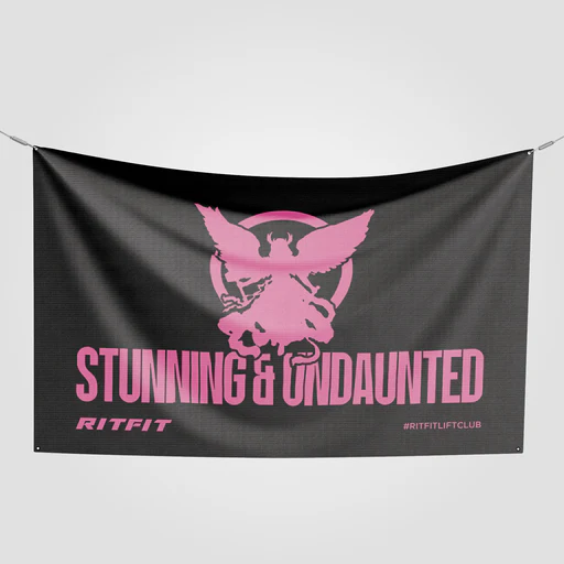 Ritfit Flag - 10th Pink White