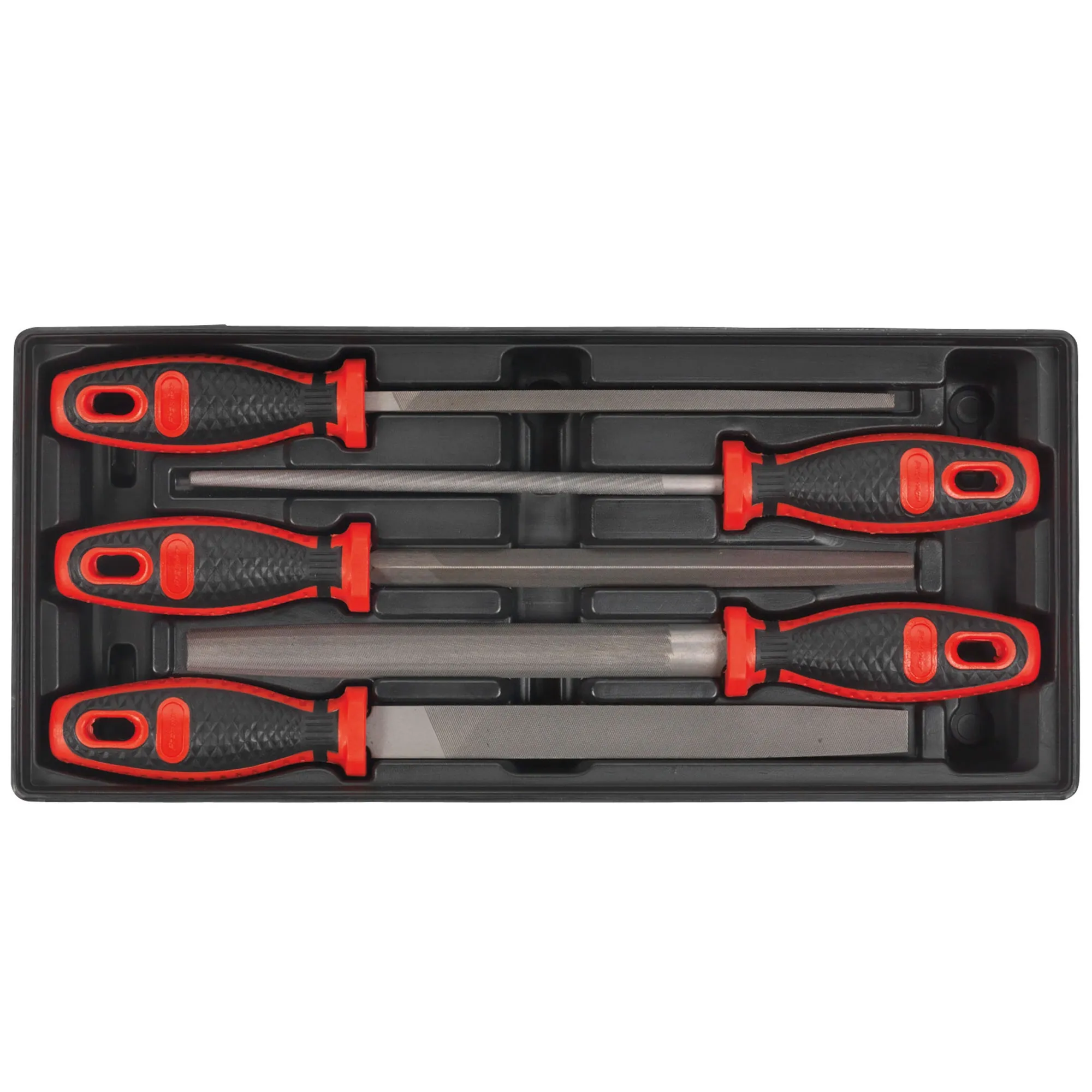 Sealey Tool Tray With Engineers File Set 5pc - Tbt09