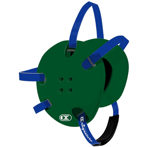 Cliff Keen E58 Signature Wrestling Headgear - Dark Green/royal Blue