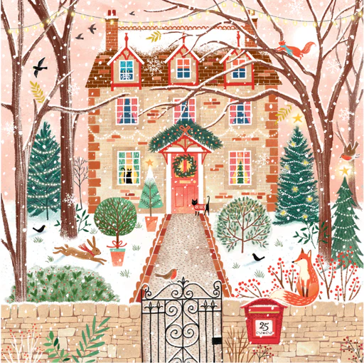 Winter Garden Cottage - 200 Piece Puzzle