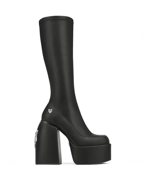 Spice Black Stretch Boot