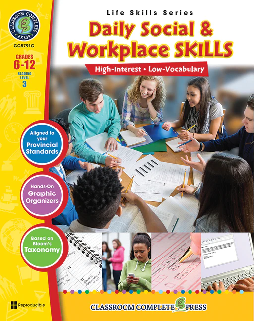 Daily Social & Workplace Skills - Canadian Version - Print Book