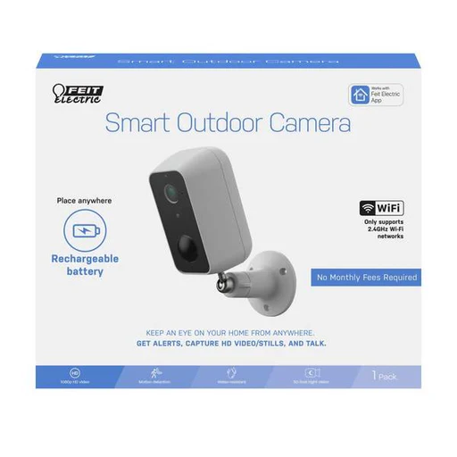 Feit Electric Outdoor Battery Powered Smart Wi-fi Camera